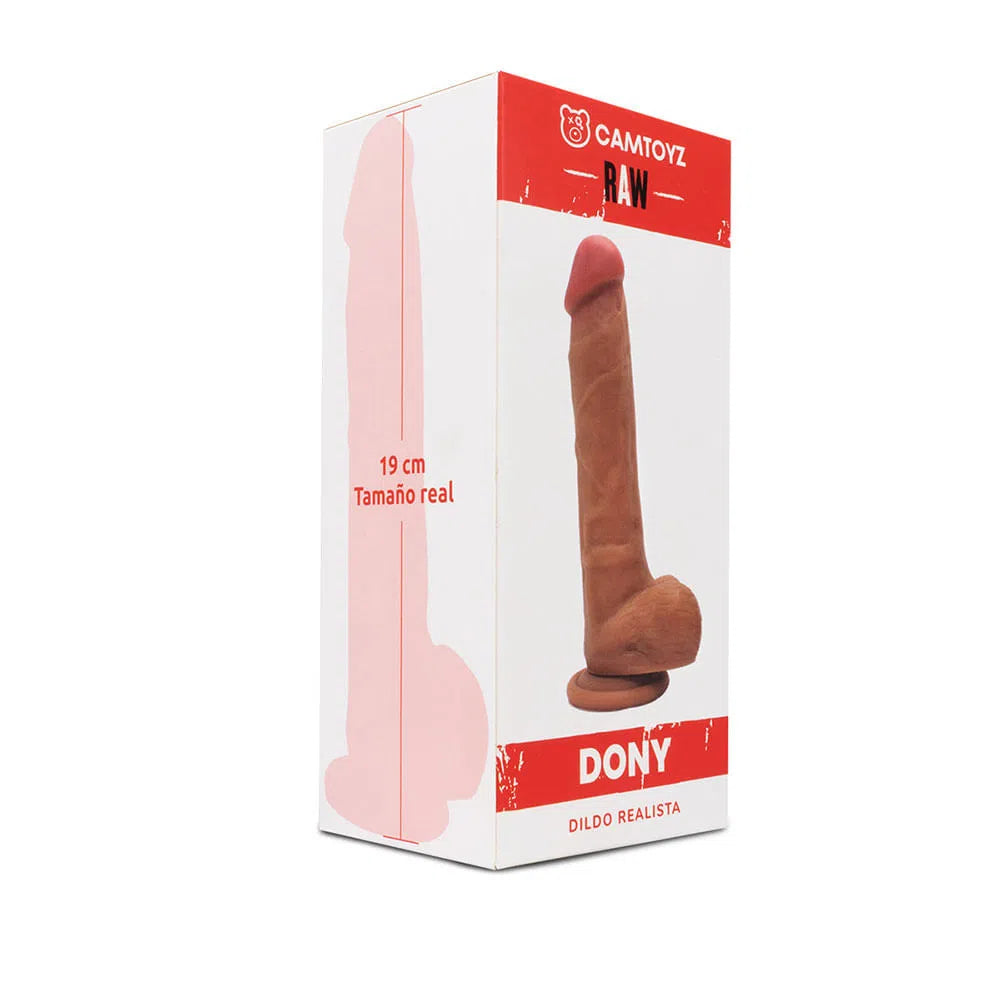 Dildo Realista Dony 18 cm Piel CamToyz