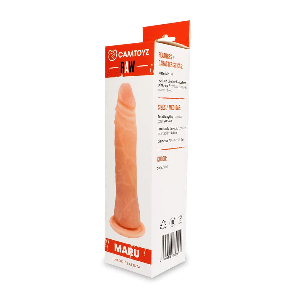 Raw Dildo Realista Maru 21,5 cm Piel