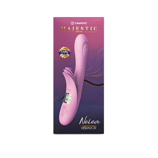 Vibrador Doble Nelea Lila CamToyz