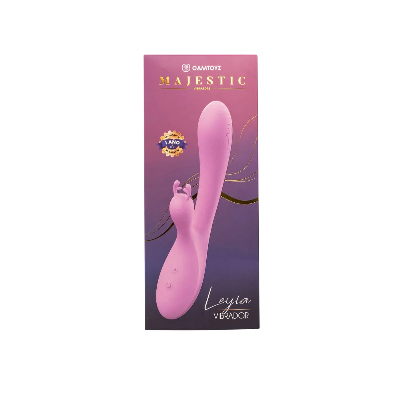 Vibrador Doble Leyla Lila CamToyz