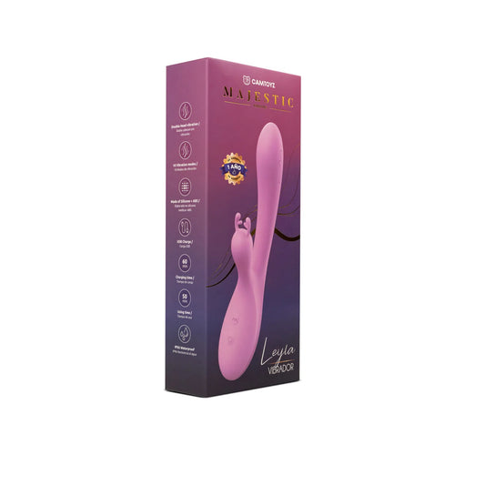 Vibrador Doble Leyla Lila CamToyz