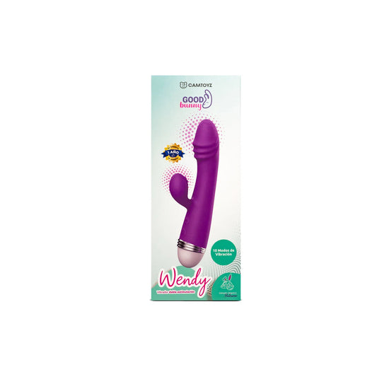 Vibrador Doble Wendy Morado CamToyz