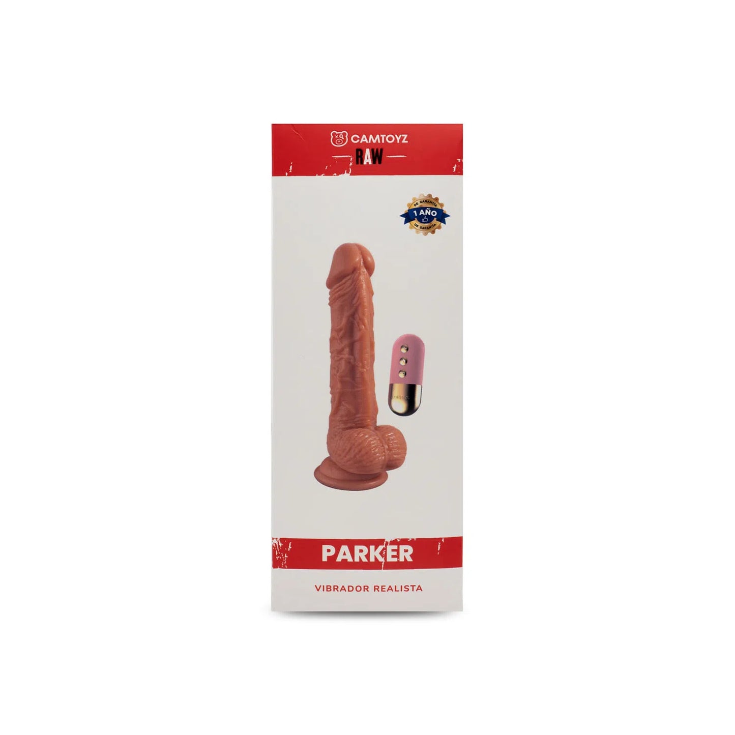 Vibrador Realista Parker Piel CamToyz