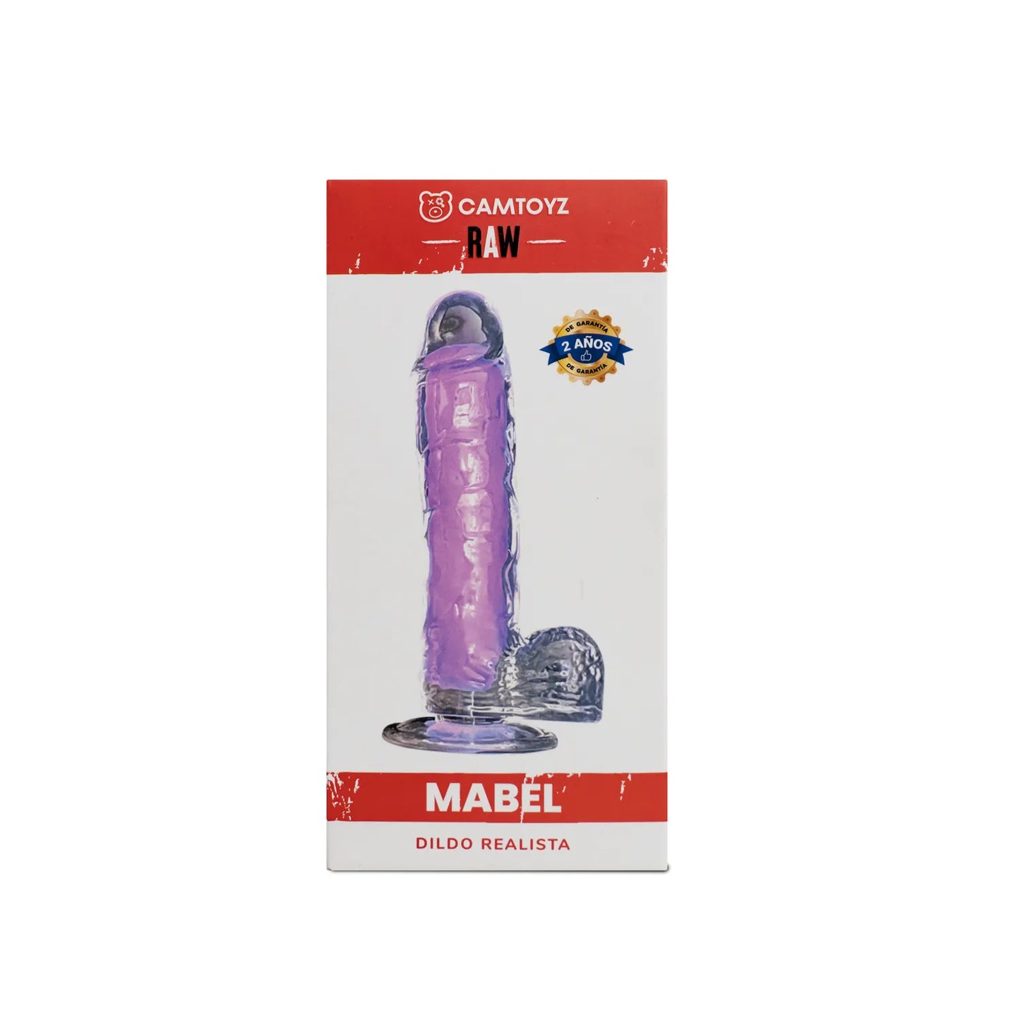 Raw Dildo Realista Mabel Rosado CamToyz (OFERTA POR TIEMPO LIMITADO)