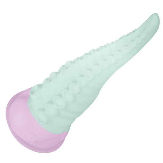 Dildo Consolador Latin Lover De Tentaculo Agua Marina con Lila