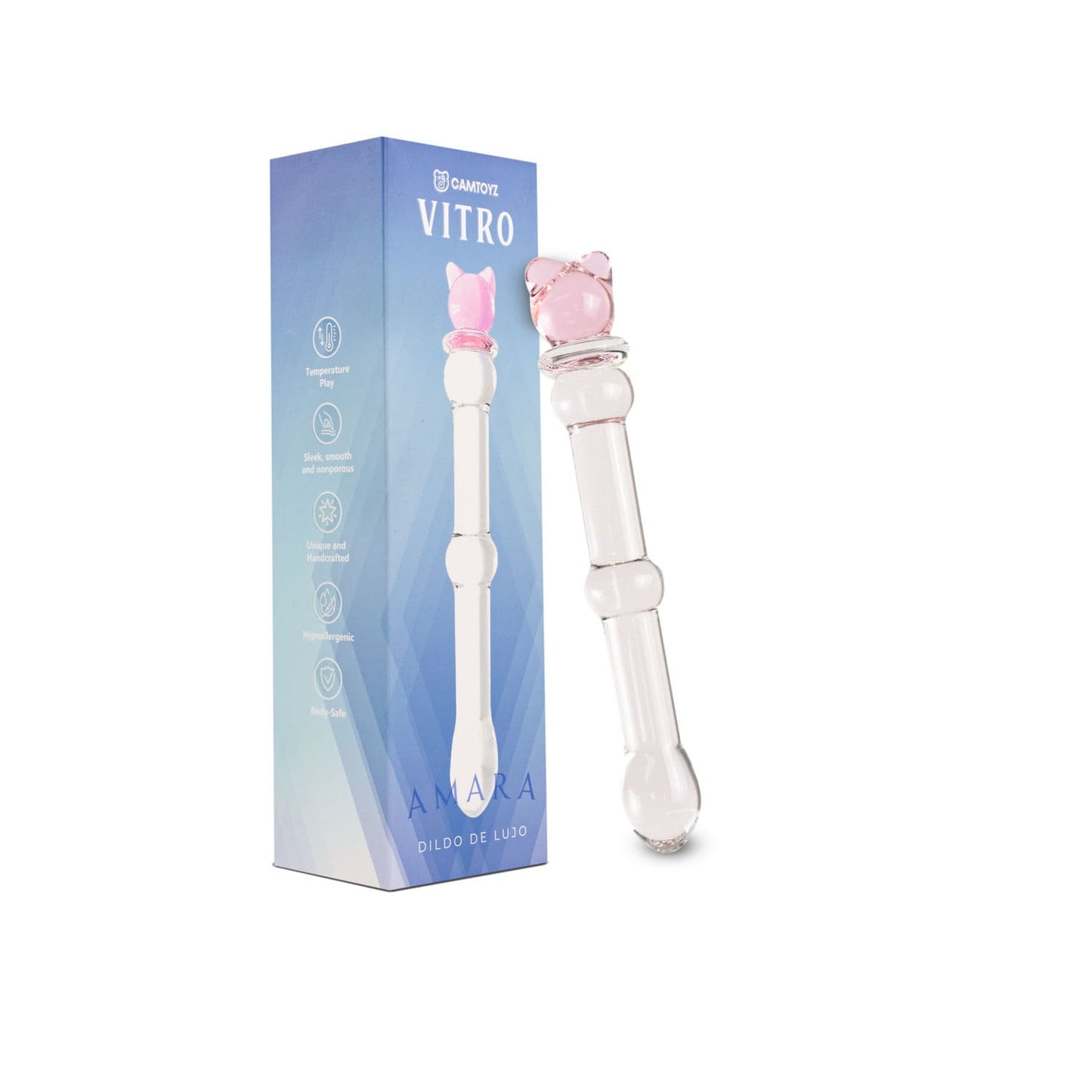 Vitro Dildo de Vidrio Amara S (Gato)