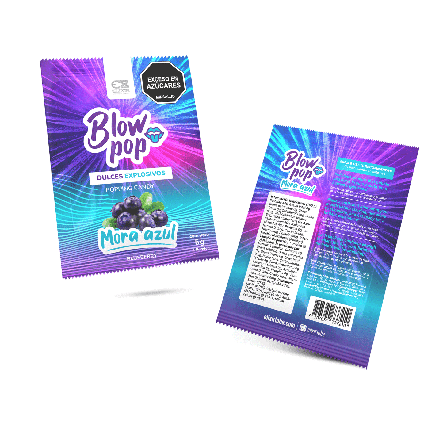 ¡Nuevo! Blow Pop Elixir (Quipito Oral)