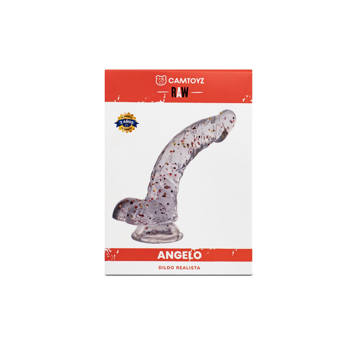 Dildo Realista Angelo Transparente