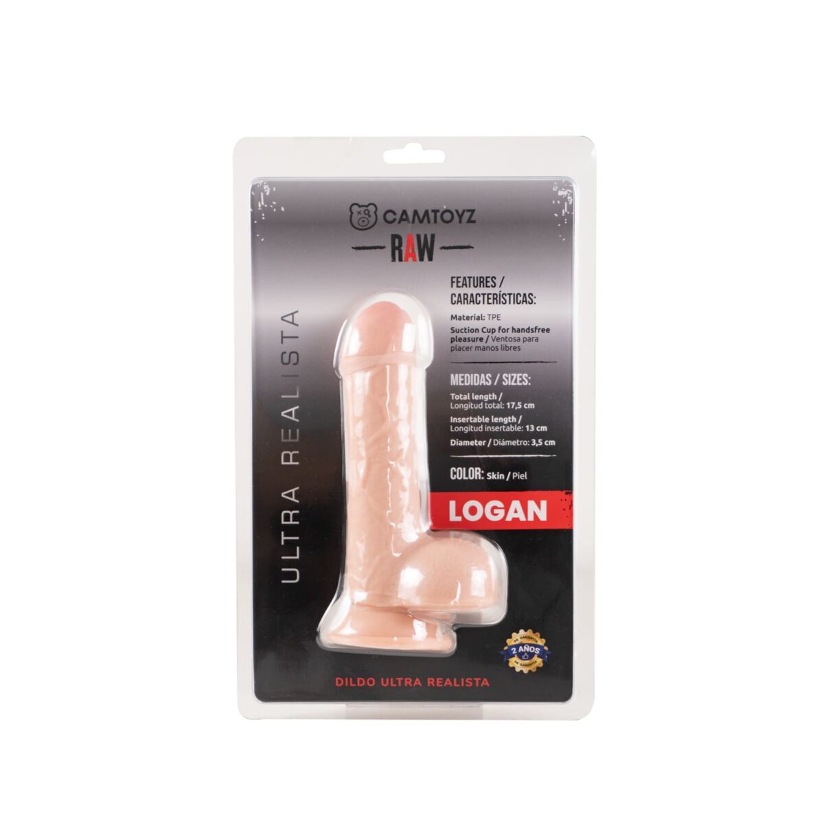 Raw Dildo ultra realista Logan