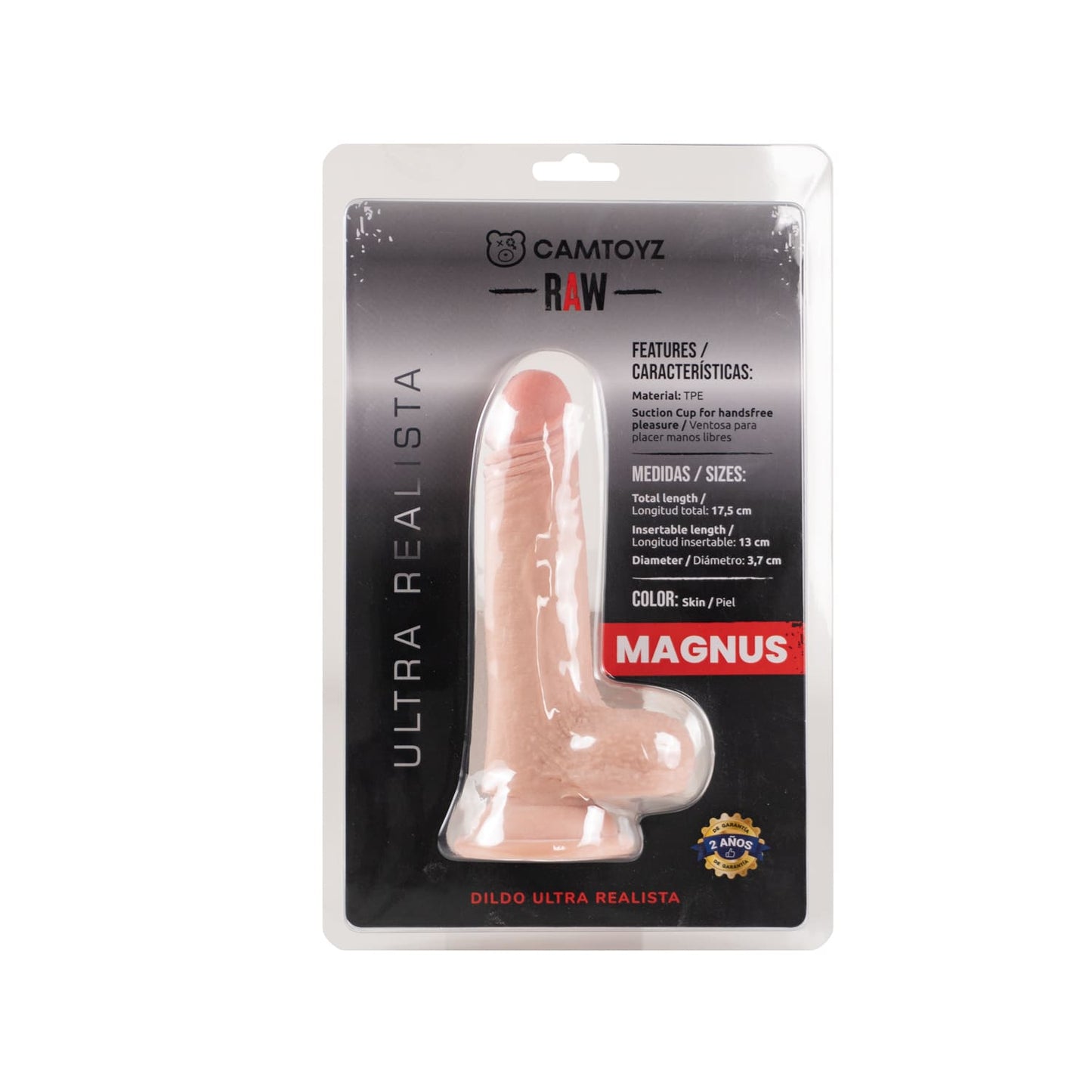 Raw Dildo ultra realista Magnus