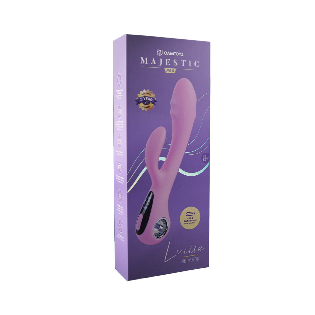 Vibrador Lucile Majestic Pro Camtoyz