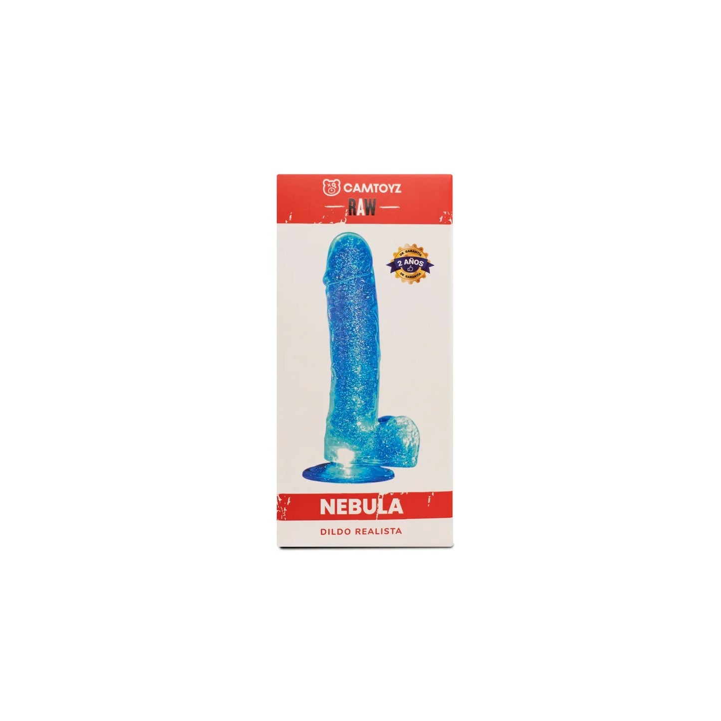 Raw Dildo Realista Nebula Transparente CamToyz