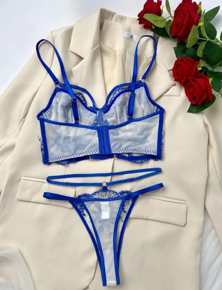 Conjunto Azul Rey Importado (M)