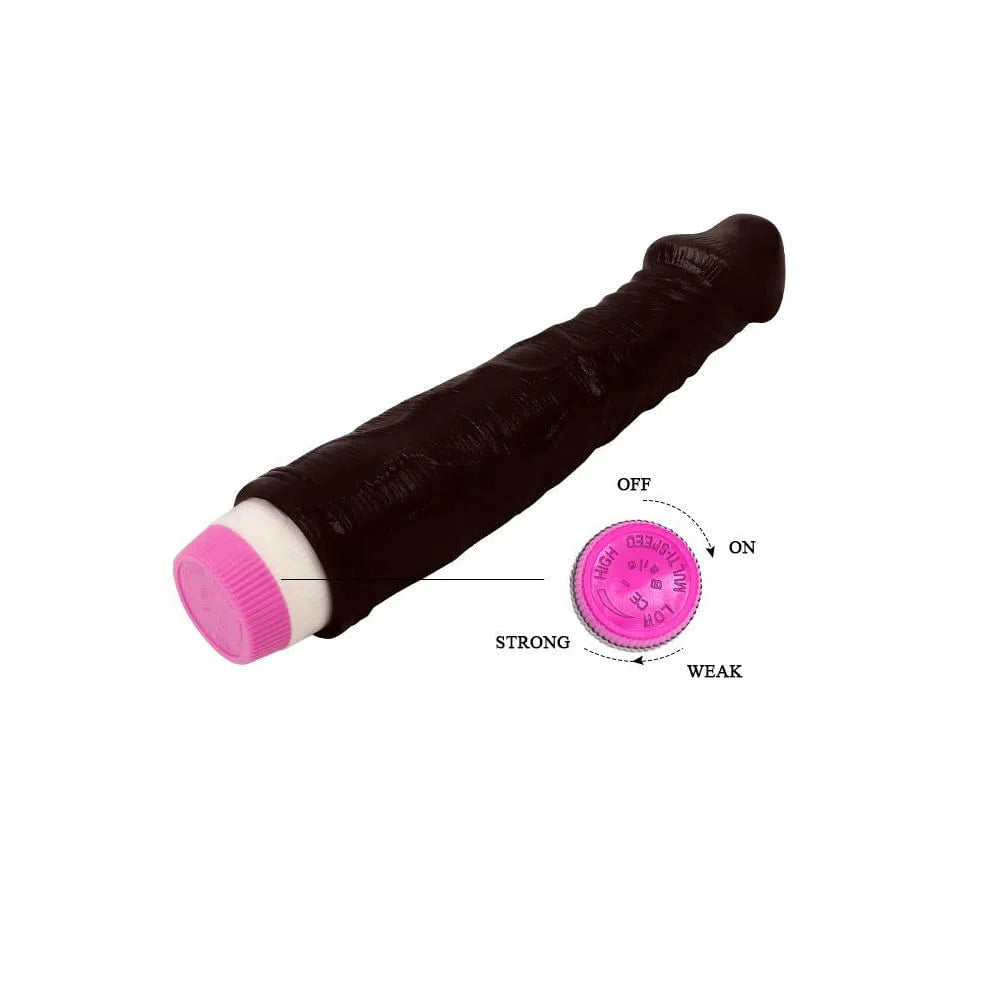 Vibrador Realista Taiga 22 cm Café CamToyz