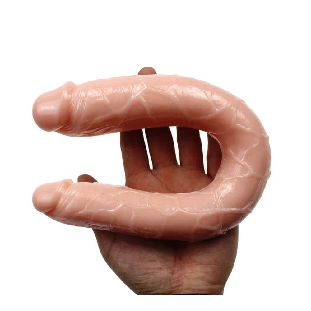 Dildo Doble Niel 35.5 cm Piel CamToyz (OFERTA POR TIEMPO LIMITADO)