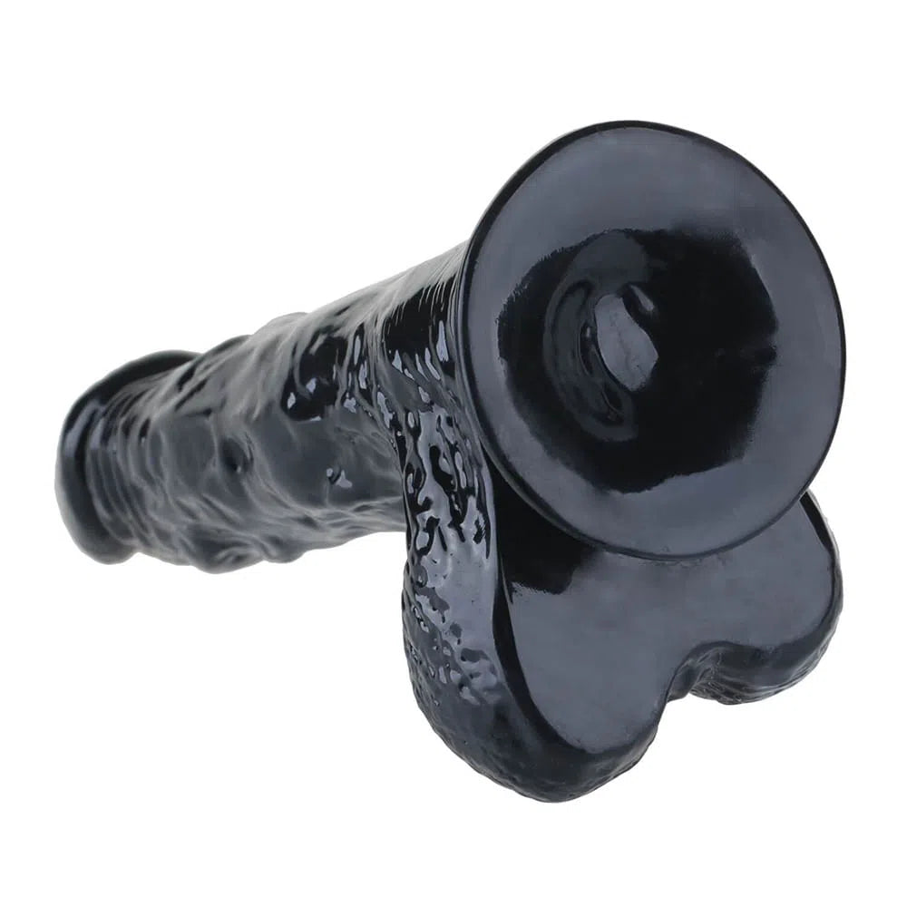 Dildo Realista Negro Grille 21,5 cm CamToyz