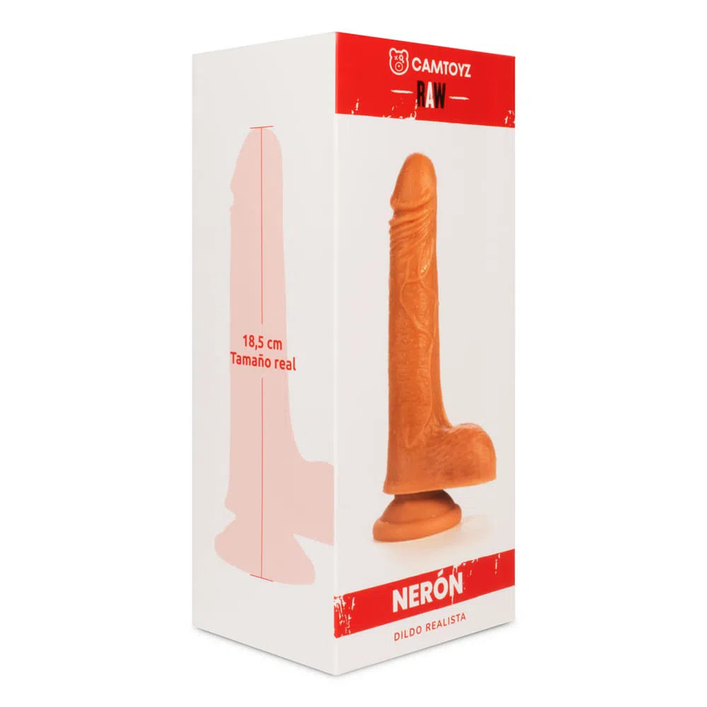 Dildo Realista Nerón 18,2 cm Piel CamToyz (OFERTA POR TIEMPO LIMITADO)