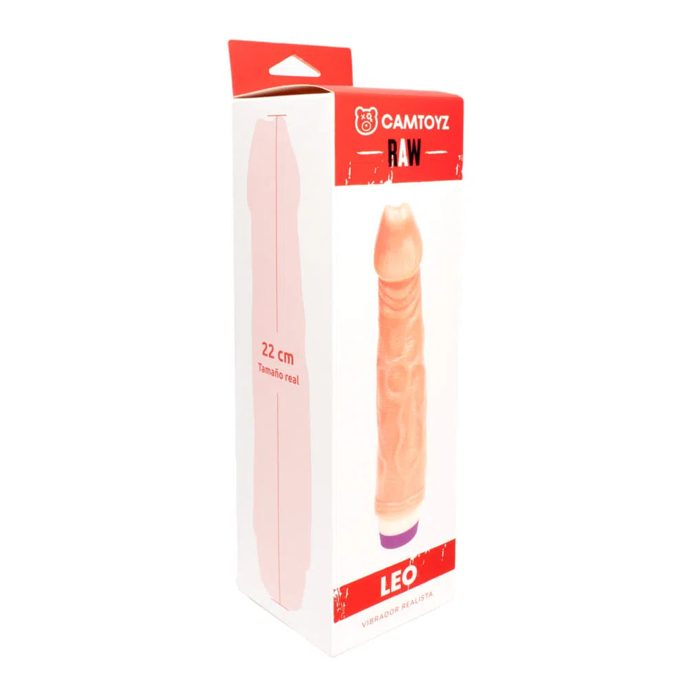 Vibrador Realista Leo 21,8 cm CamToyz