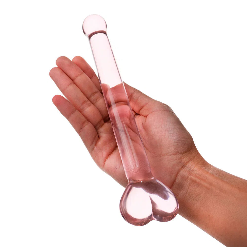 Dildo de Vidrio Lubin Rosado