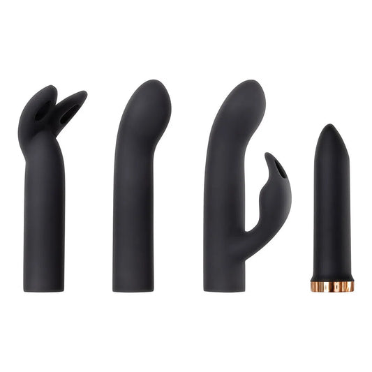 Vibrador Cuatro Juegos Negro Evolved (OFERTA POR TIEMPO LIMITADO)