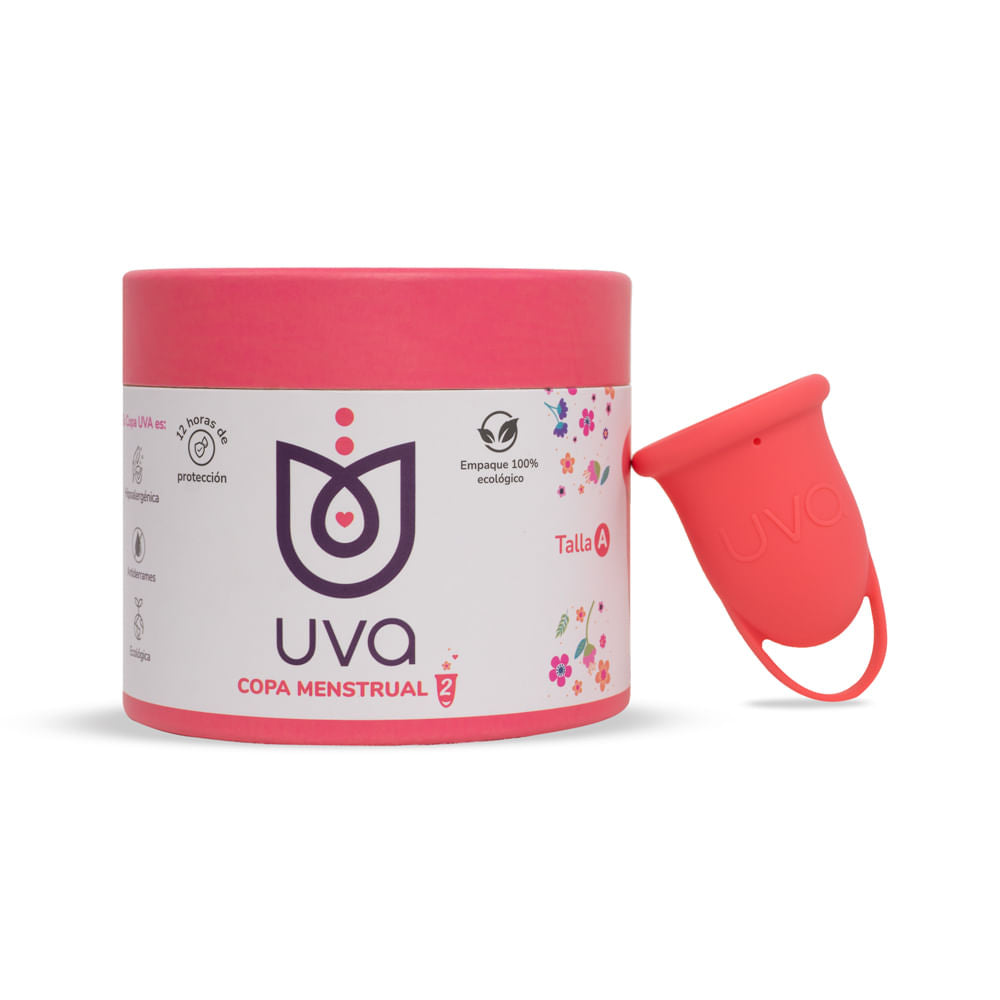 Copa Menstrual UVA 2  Salmon Talla A