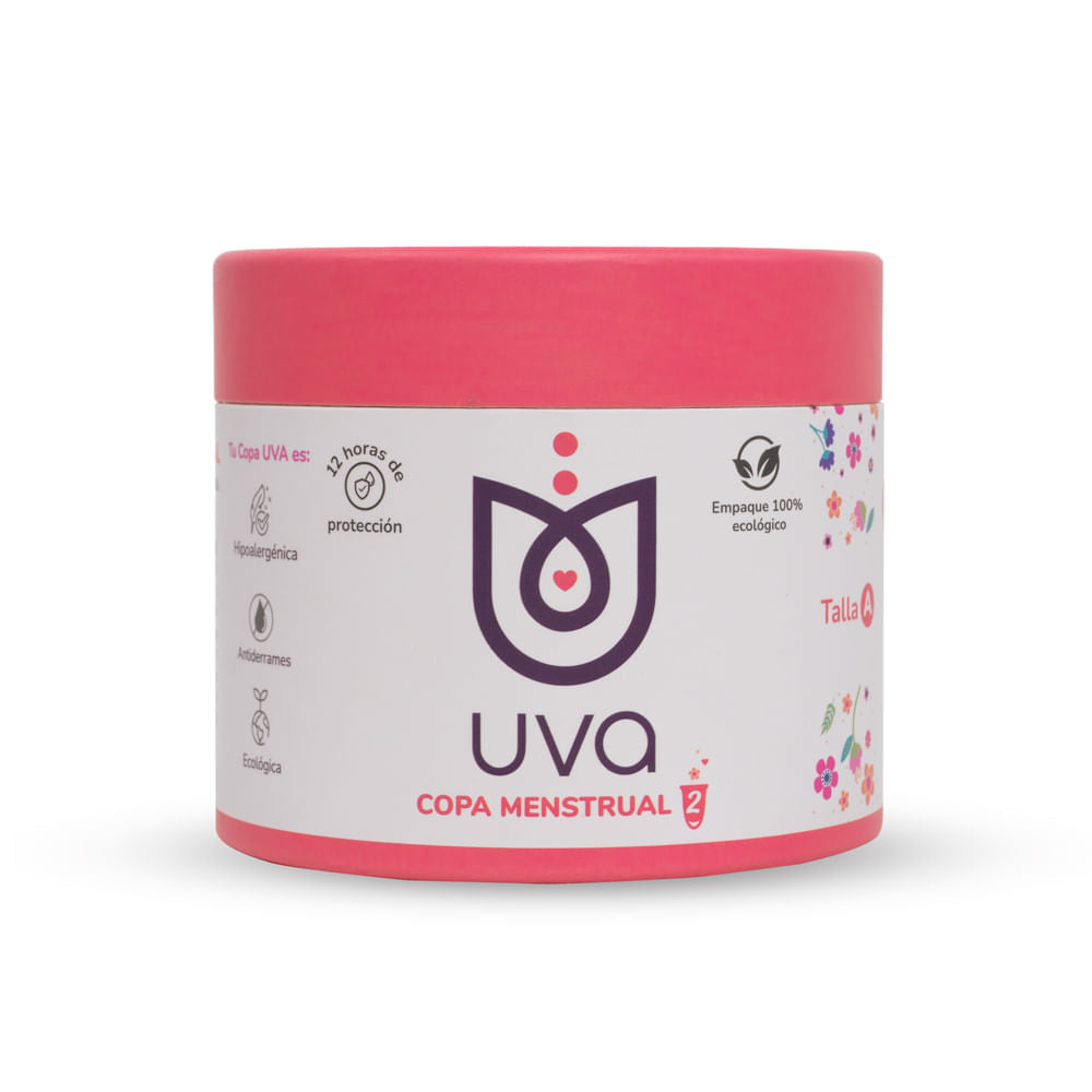 Copa Menstrual UVA 2  Salmon Talla A