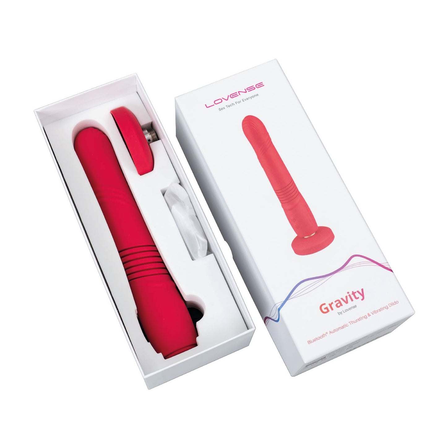 Vibrador Gravity con empuje automático Lovense