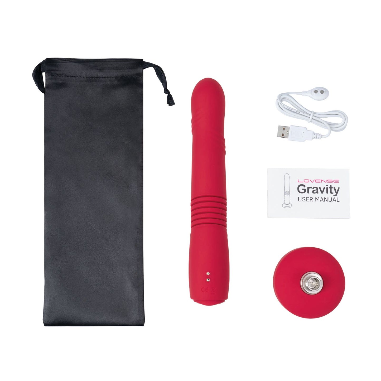 Vibrador Gravity con empuje automático Lovense