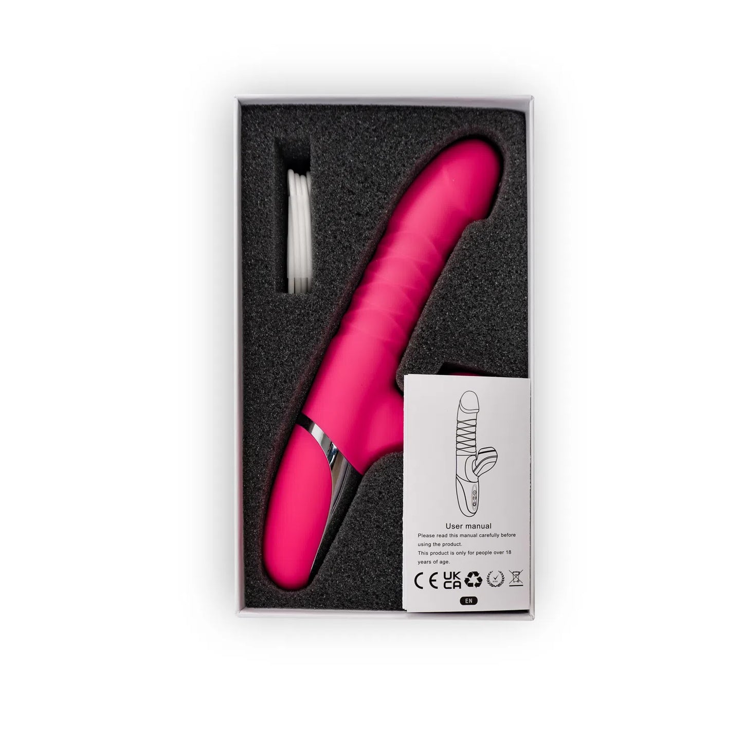 Vibrador Succionador Mandy Fucsia CamToyz